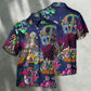 Hippie Skull Couple Limited Edition – Hawaiian Shirt