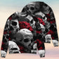 Skull Love Rose Fantasy Art – Sweater - Ugly Christmas Sweater