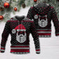 Santa Retro Nordic Pattern - 3D Hoodie