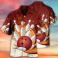 Bowling Strike Retro Game Style – Hawaiian Shirt
