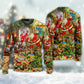 Christmas Santa Toy Workshop – Sweater - Ugly Christmas Sweater