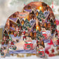 Christmas Santa Is Delivering Love – Sweater - Ugly Christmas Sweater
