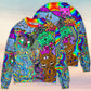 Hippie Cat Abstract Mind Art – Sweater - Ugly Christmas Sweater