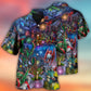 Christmas Dragon Festive Light Art – Hawaiian Shirt