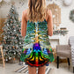 Yoga Tree Of Life Christmas – Women's Summer Sleeveless V-Neck Camisole Dress
