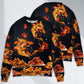 Chicken Wings Fast Food Delicious Art – Sweater - Ugly Christmas Sweater