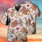 Book With Flowers And Butterfly Art - Hawaiian Shirt