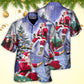 Christmas Santa Night Holiday Magic Art – Hawaiian Shirt