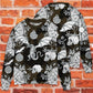 Flying Dragon Skull Gothic Art – Sweater - Ugly Christmas Sweater