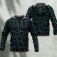 Cute Kitten Neon Glow Style - 3D Hoodie