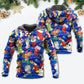 Christmas Tree Socks Season Of Joy - 3D Hoodie