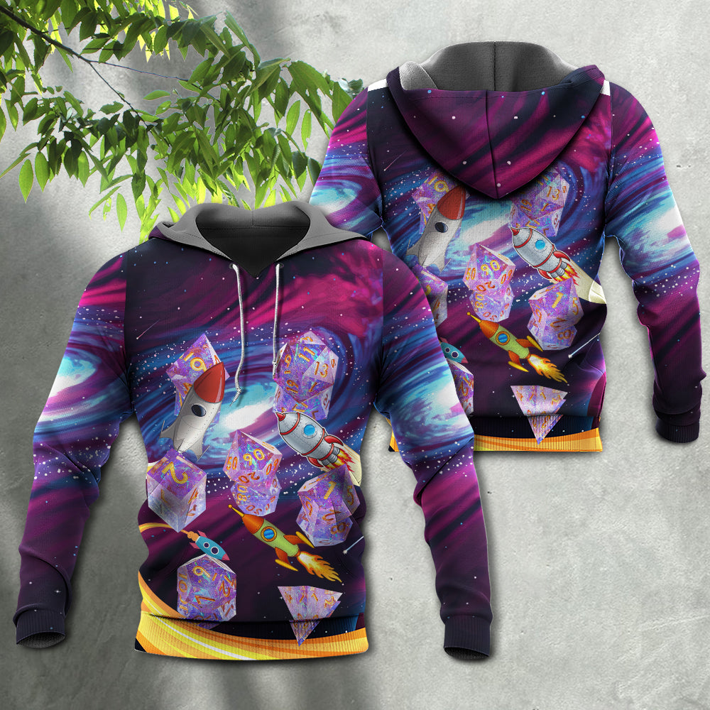 Galaxy Dice Space Adventure Theme - Hoodie
