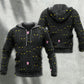 Black Cat Cute Eye Contact Style - 3D Hoodie