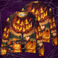 Halloween Pumpkin Wild Fantasy Style – Sweater - Ugly Christmas Sweater