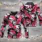 Skull And Roses Artistic Gothic Style - Hoodie