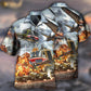 Military Fighter Jets Flying Sky - Hawaiian Shirt