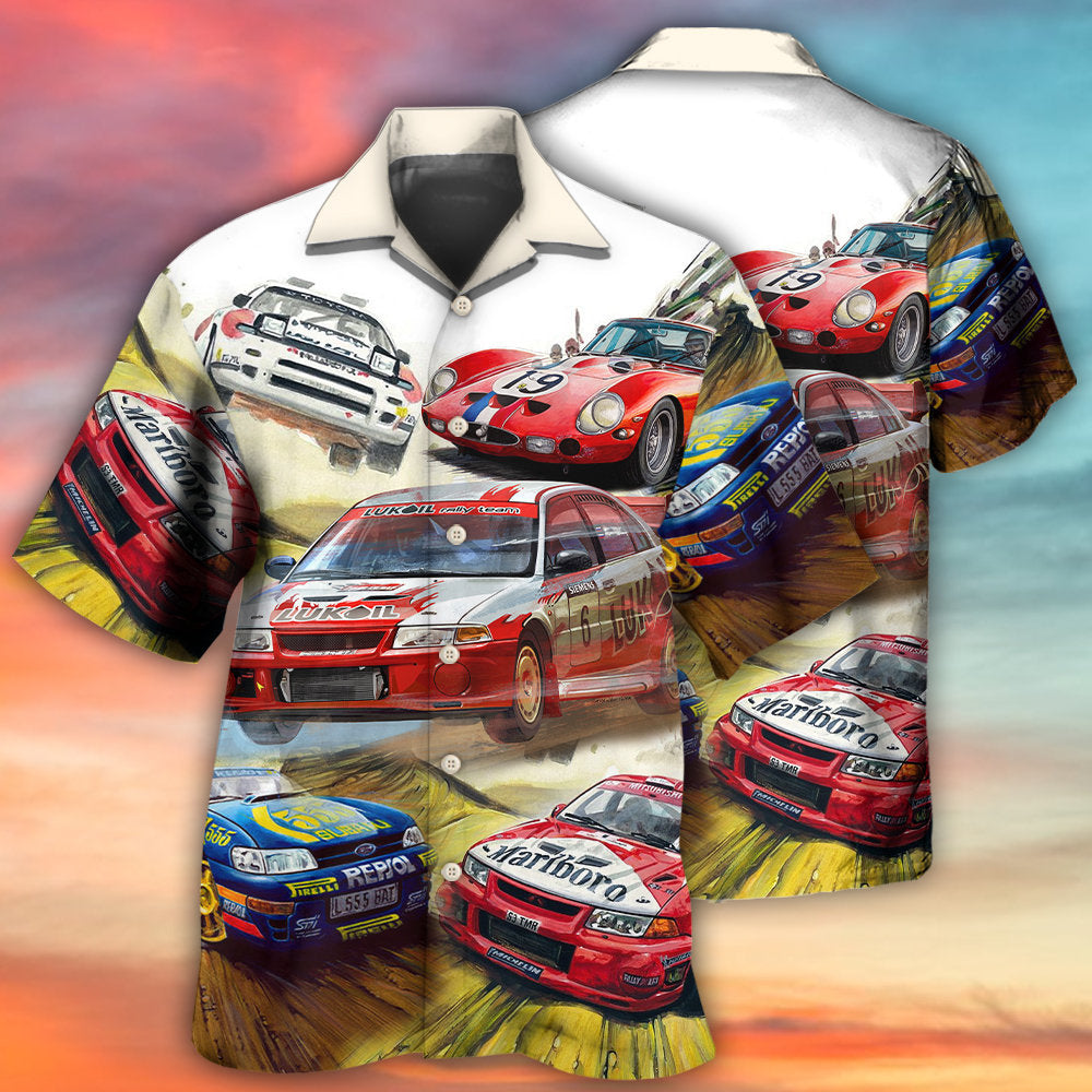 Fast Car Racing Speed Art – Hawaiian Shirt