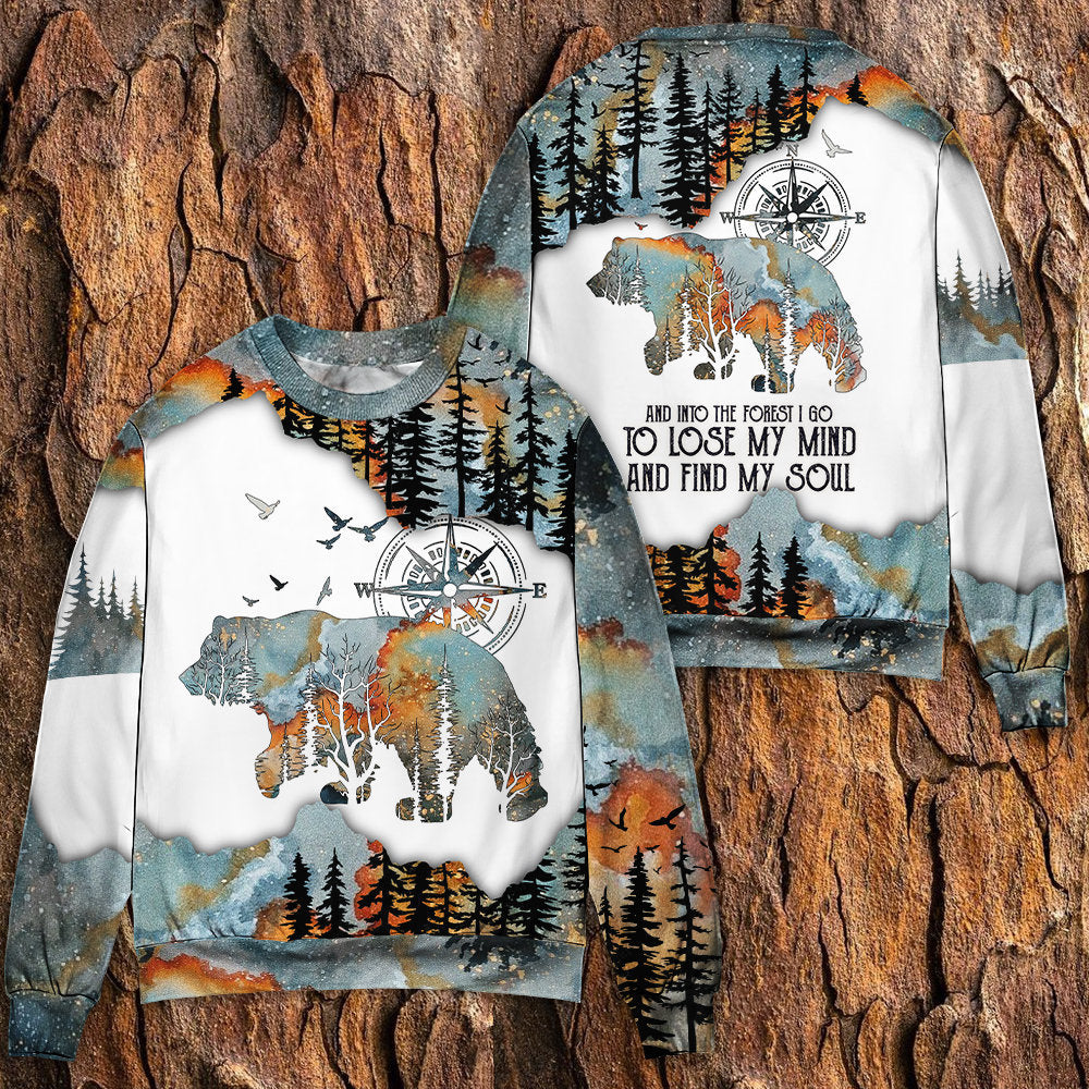 Camping Into The Forest Adventure Style – Sweater - Ugly Christmas Sweater
