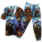 Christmas Stay Cool Santa Claus - Pajamas Short Sleeve - Owls Matrix LTD