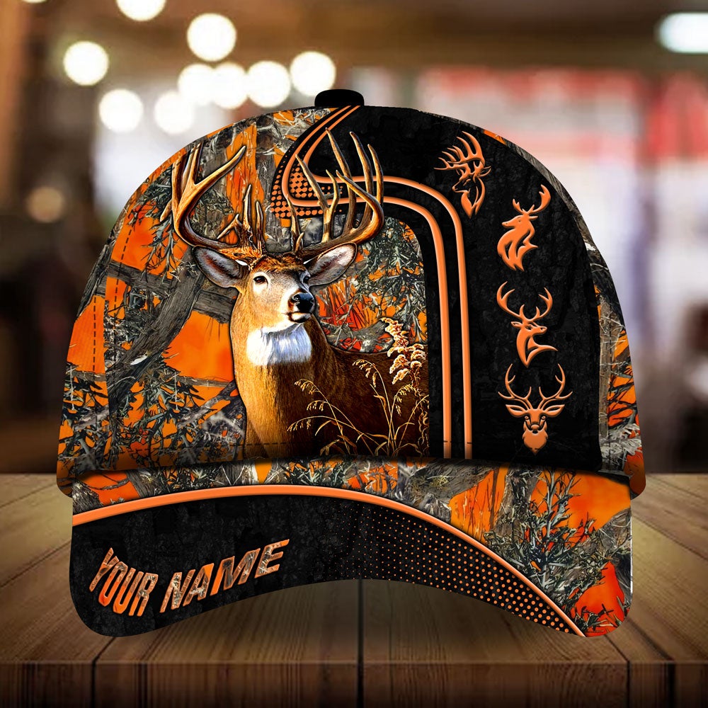 Beautiful Deer Hunting Camo Personalized – Classic Cap