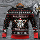 Viking Valhalla White Red - 3D Hoodie
