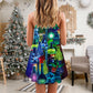 Chemistry Magic Is Real – Women's Summer Sleeveless V-Neck Camisole Dress
