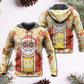 Christmas Santa Cute Hippie Groovy - Hoodie