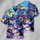 Cats Watching Cardinal Birds Limited Edition – Hawaiian Shirt