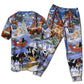 Christmas Love Farm Xmas - Pajamas Short Sleeve - Owls Matrix LTD