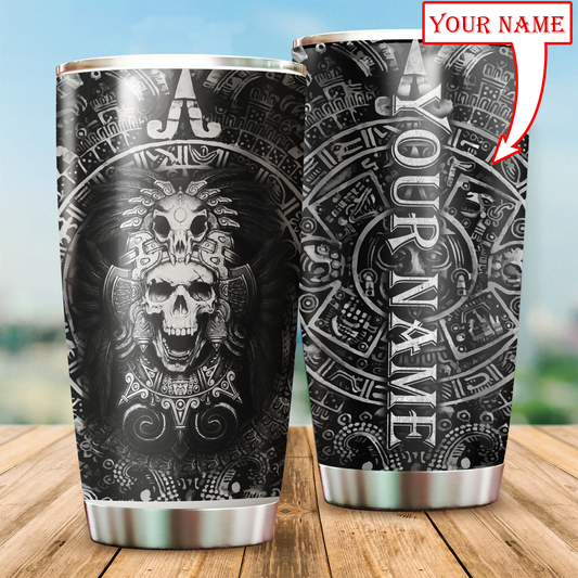 Aztec Mexico Personalized 20 Oz Tumbler For Cozy Home Office Travel And Outdoor Drink Moments