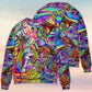 Hippie Horse Free Spirit Run Art – Sweater - Ugly Christmas Sweater