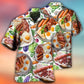 Breakfast Sausage Food Art – Hawaiian Shirt