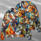 Colorful Horse Face Cool Art – Sweater - Ugly Christmas Sweater