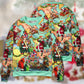 Christmas Love Santa World Map – Sweater - Ugly Christmas Sweater