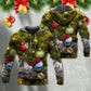 Christmas Frog Merry Christmas Bauble - Hoodie