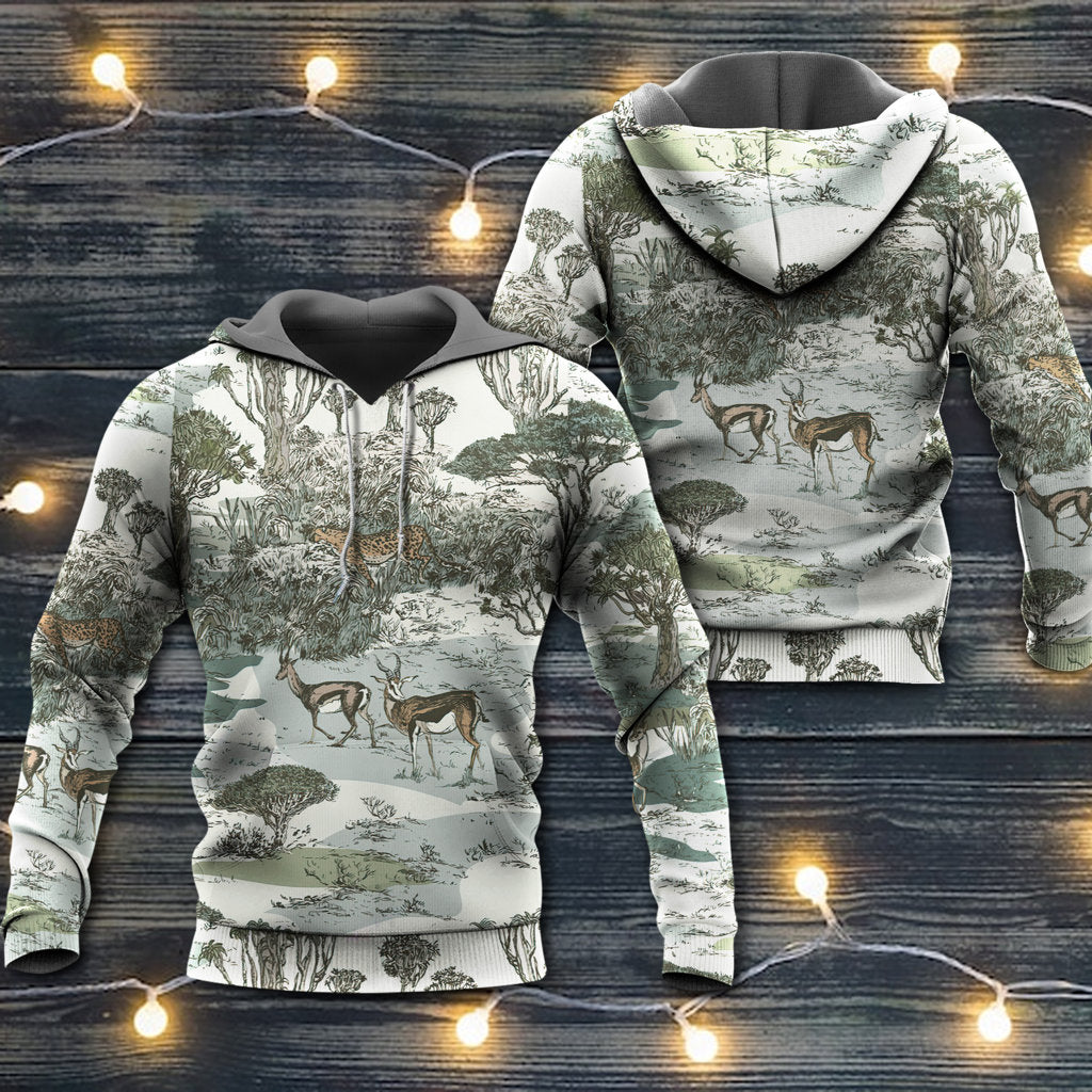 Hunting Wildlife Cool Outdoor Style - Hoodie