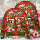 Pitbull Christmas Dogs Are Family – Sweater - Ugly Christmas Sweater