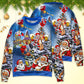 Christmas Funny Santa Holiday Cheer – Sweater - Ugly Christmas Sweater