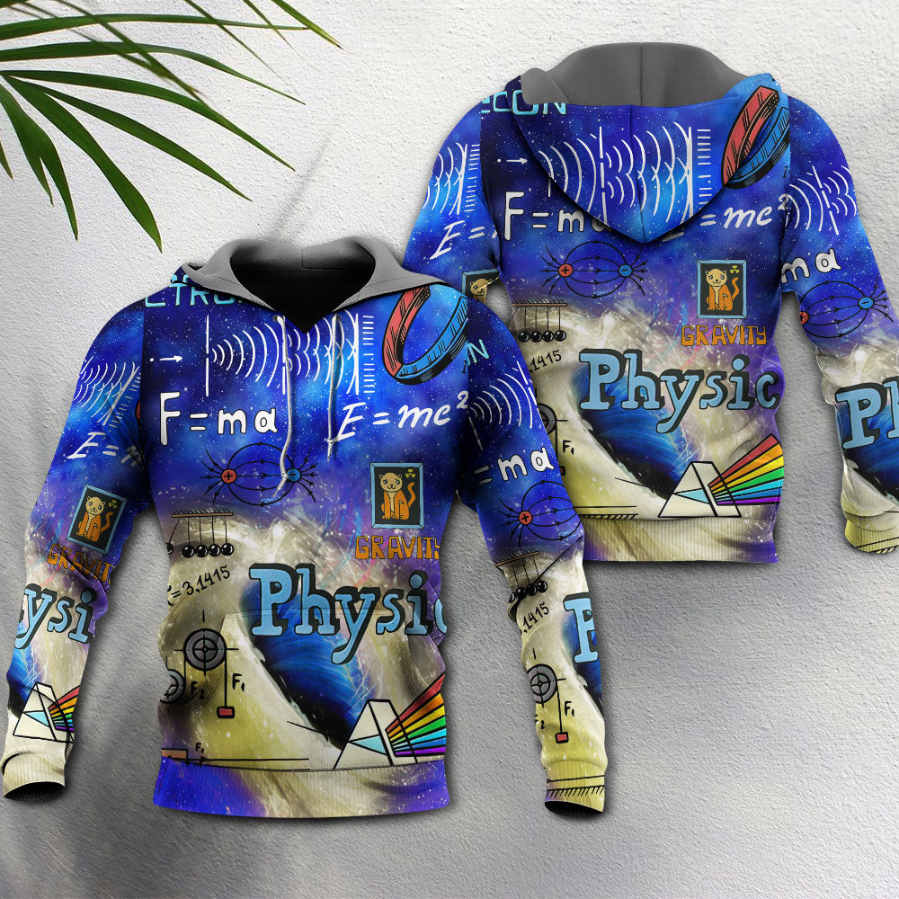 Physics Formula Science Style - 3D Hoodie