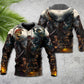 Fantasy Pirate Ghost Art - 3D Hoodie