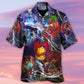 Fantasy Dice Dragon Thunder Design – Hawaiian Shirt