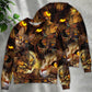 Cat Lightning Art Lover Style – Sweater - Ugly Christmas Sweater