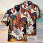 Chicken Farm Love Life Rustic - Hawaiian Shirt