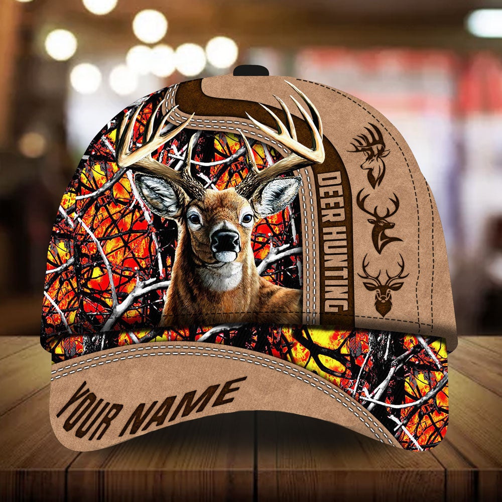 Whitely Deer Hunting Camo Personalized – Classic Cap