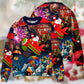Christmas Spreading Love Santa Style – Sweater - Ugly Christmas Sweater