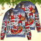 Christmas Funny Santa Happy Xmas Is Coming – Sweater - Ugly Christmas Sweater