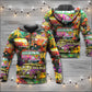Hippie Peace Bus Colorful Life Style - Hoodie
