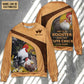 Old Rooster And Cute Chick Farm Art – Sweater - Ugly Christmas Sweater