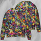 Smiling Colorful Cat Art Style – Sweater - Ugly Christmas Sweater