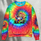 Hippie Power Of Music Gnome Style – Sweater - Ugly Christmas Sweater